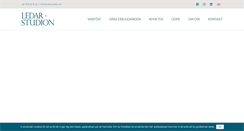 Desktop Screenshot of ledarstudion.se