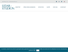 Tablet Screenshot of ledarstudion.se